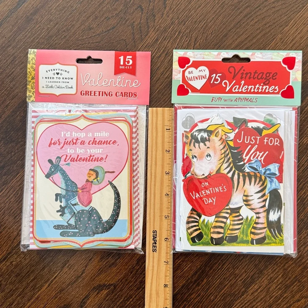 ❤️NWT ~ Vintage Inspired Valentine Greeting Card Sets